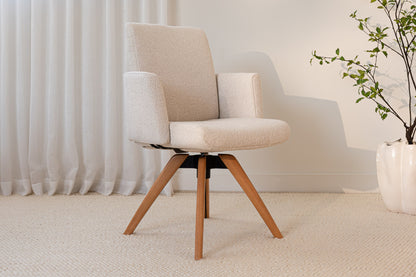 Hygge Swivel Upholstered Dining Chair