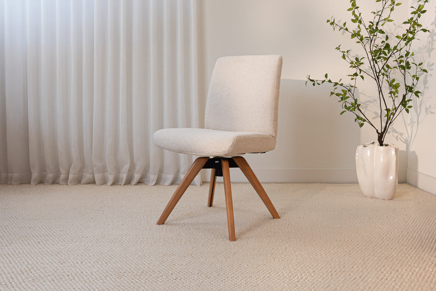 Hygge Swivel Upholstered Dining Chair