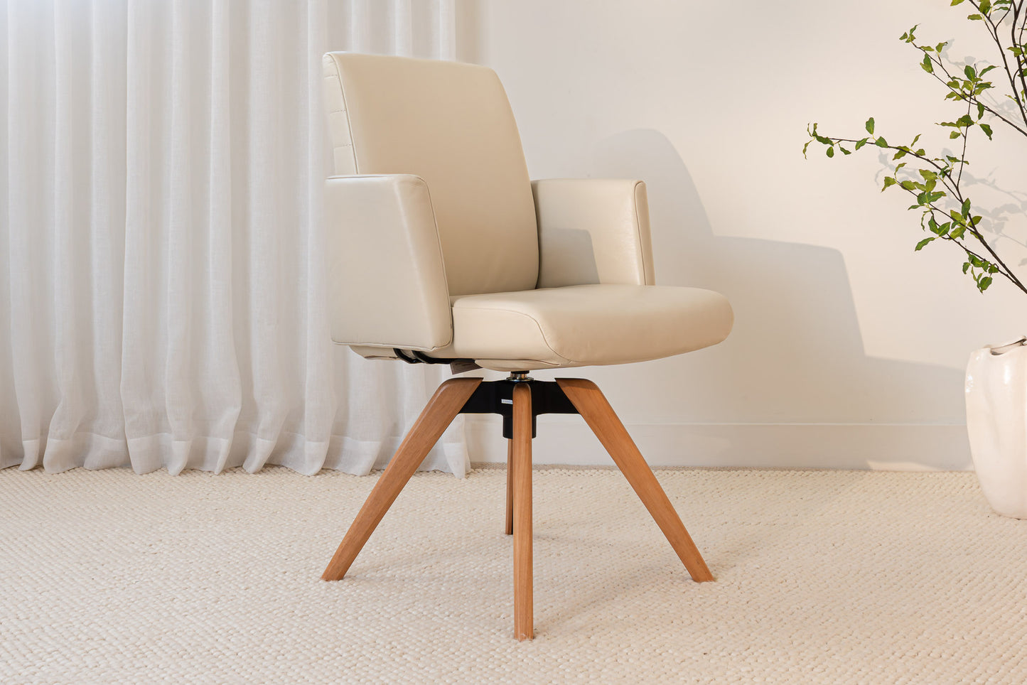 Hygge Swivel Upholstered Dining Chair