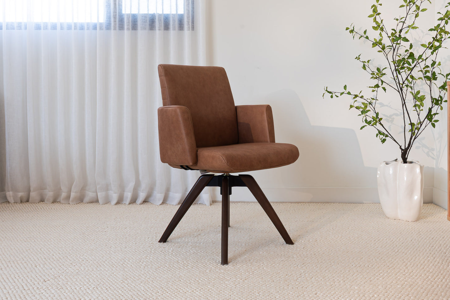 Hygge Swivel Upholstered Dining Chair
