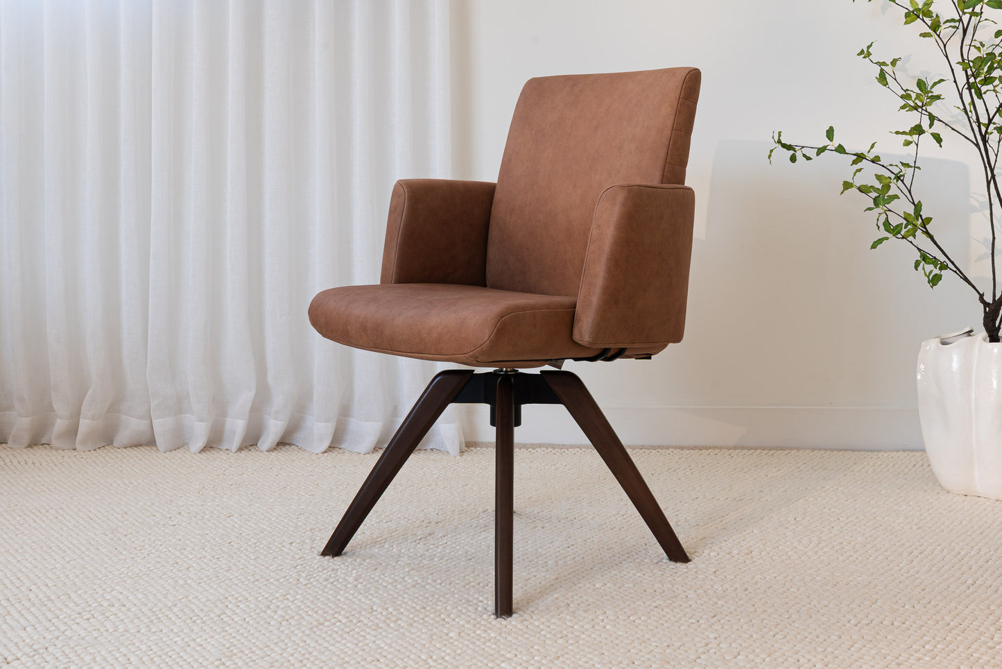 Hygge Swivel Upholstered Dining Chair
