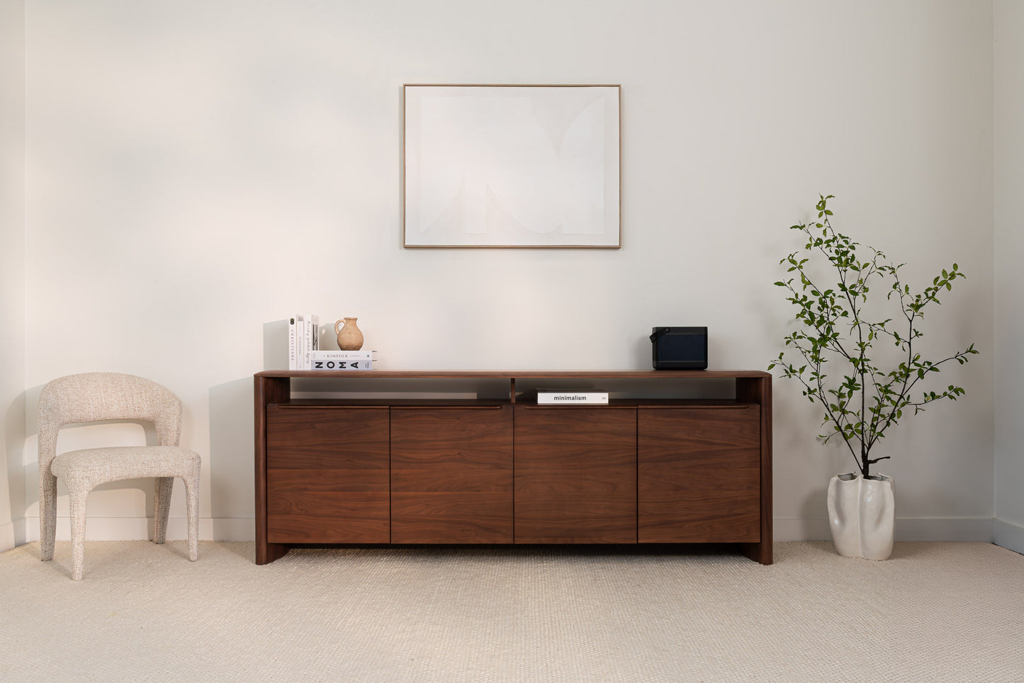 Mystis Walnut Sideboard & Buffet