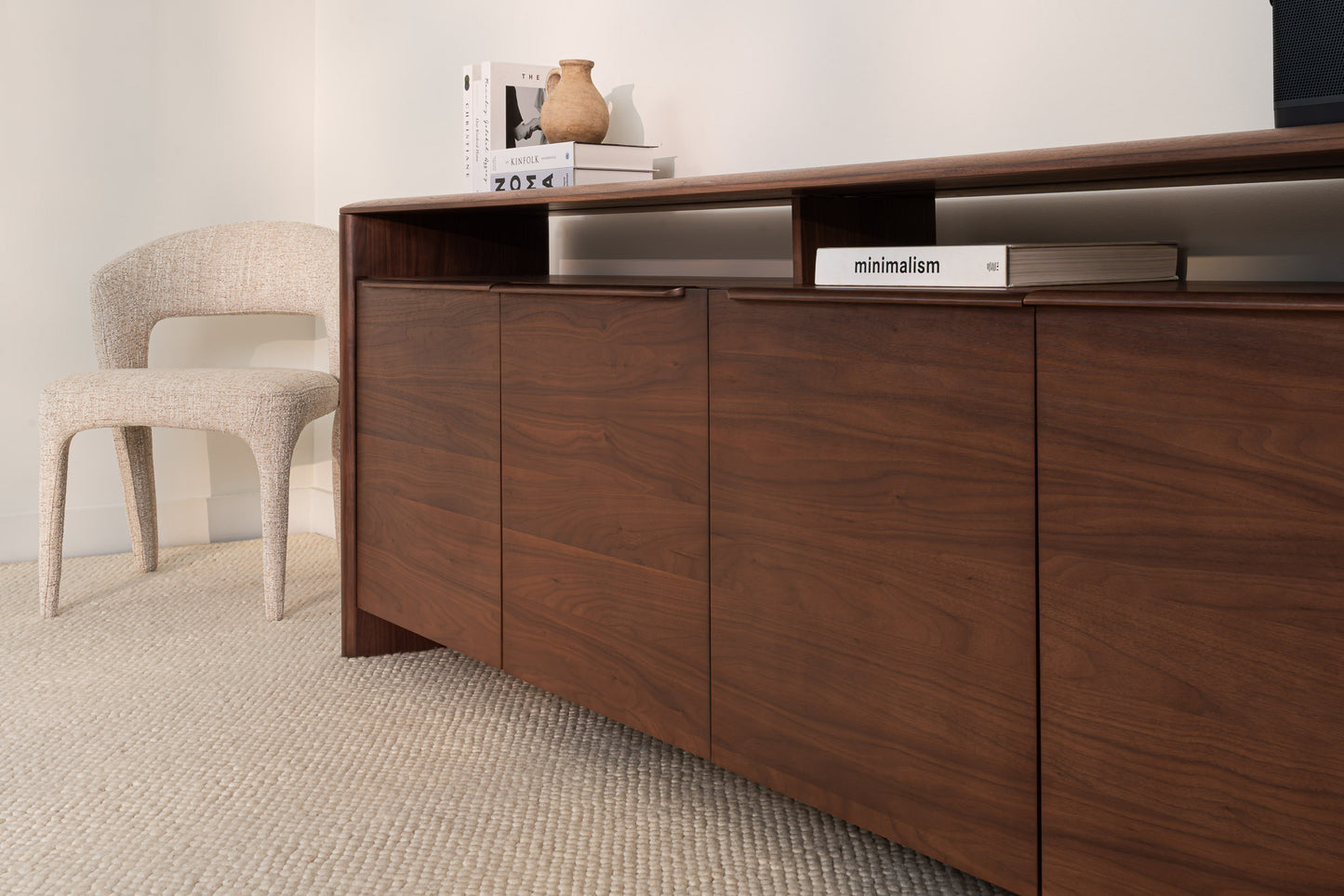 Mystis Walnut Sideboard & Buffet