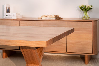 Ex Demo Axl Vic Ash Feature Grade Dining Table 2.4m