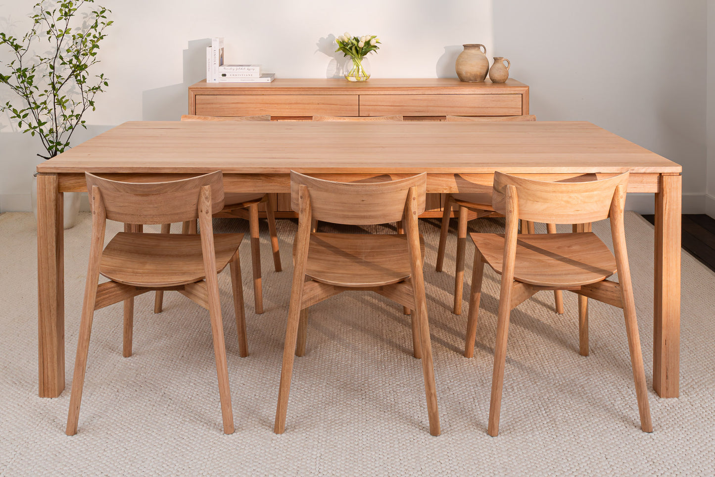 Yakka Tasmanian Oak Feature Grade Dining Table