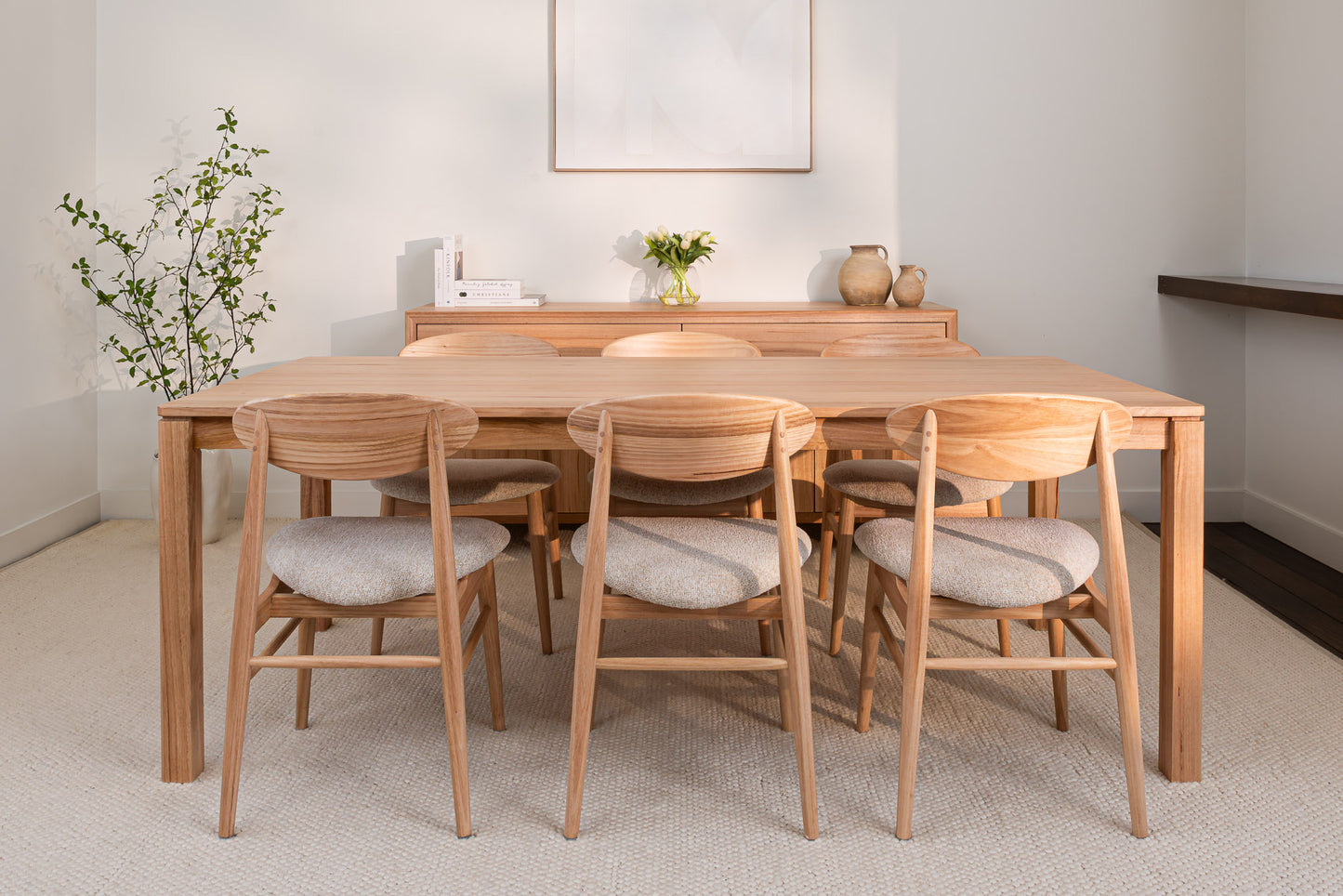Yakka Tasmanian Oak Feature Grade Dining Table