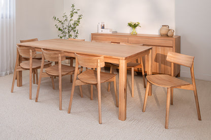 Yakka Tasmanian Oak Feature Grade Dining Table