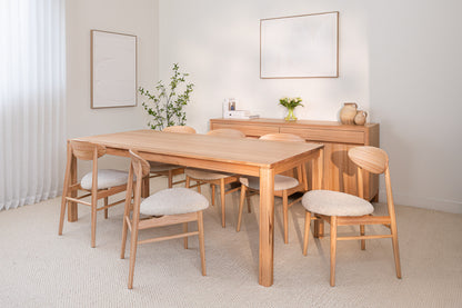 Yakka Tasmanian Oak Feature Grade Dining Table