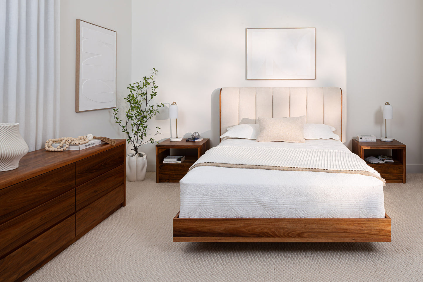 Yakka Cloud Blackwood Heritage Bed Frame