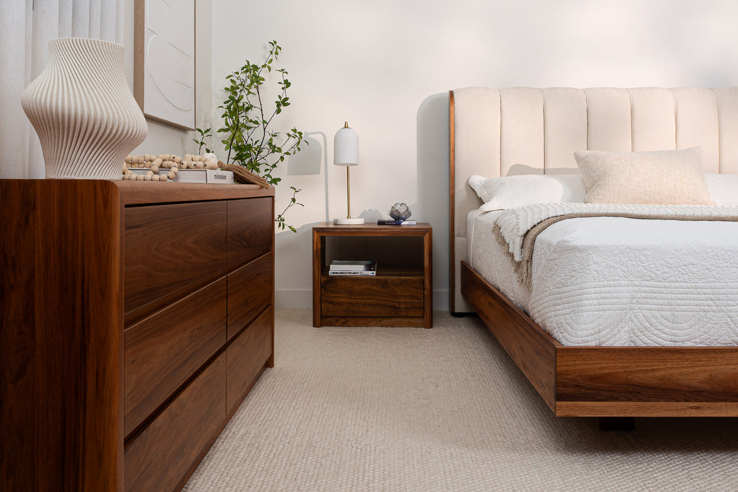 Yakka Cloud Blackwood Heritage Bed Frame