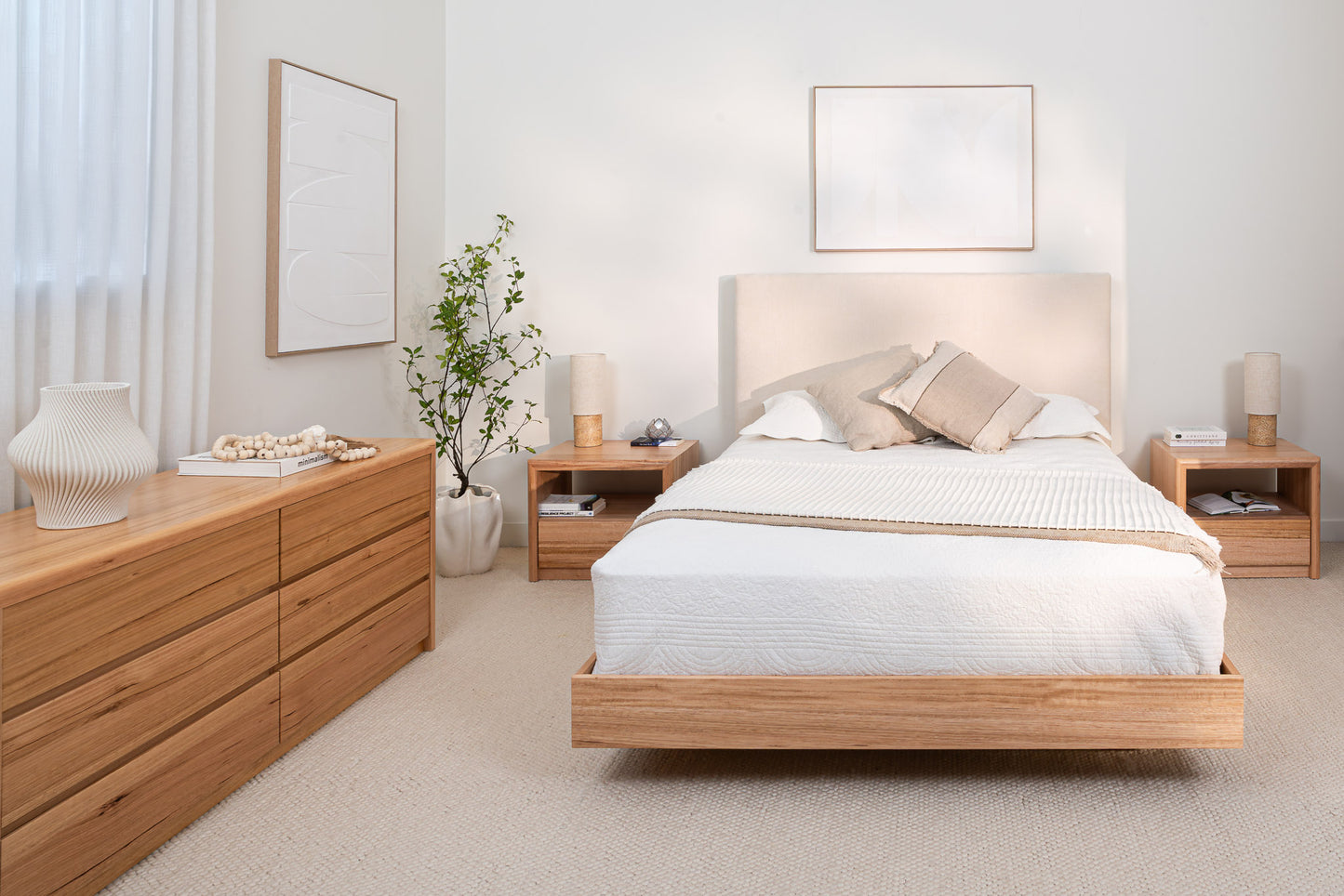 Yakka Drift Tasmanian Oak Bed Frame