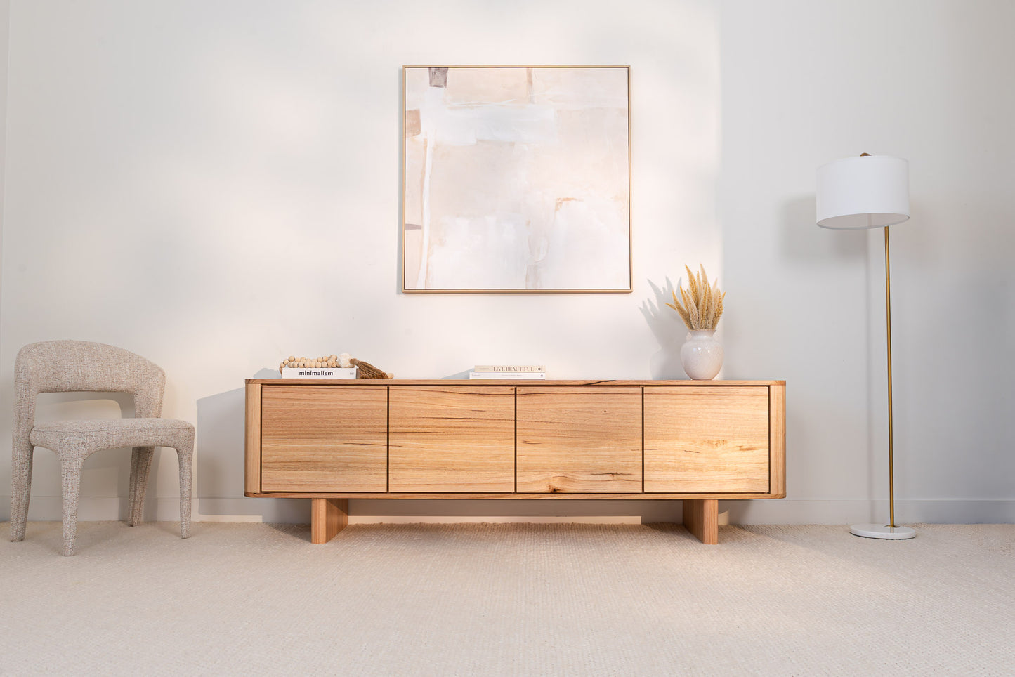 Marlow Vic Ash Feature Grade Entertainment Unit