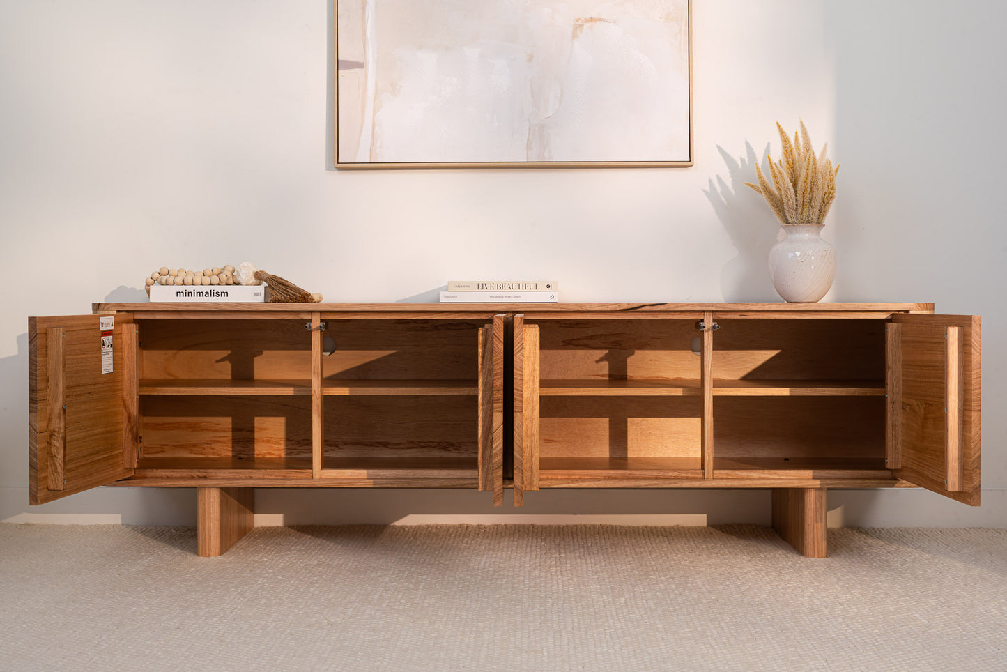 Marlow Vic Ash Feature Grade Entertainment Unit