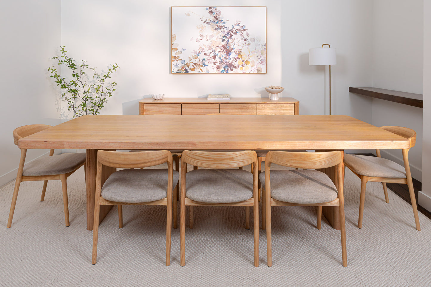 Marlow Vic Ash Feature Grade Dining Table