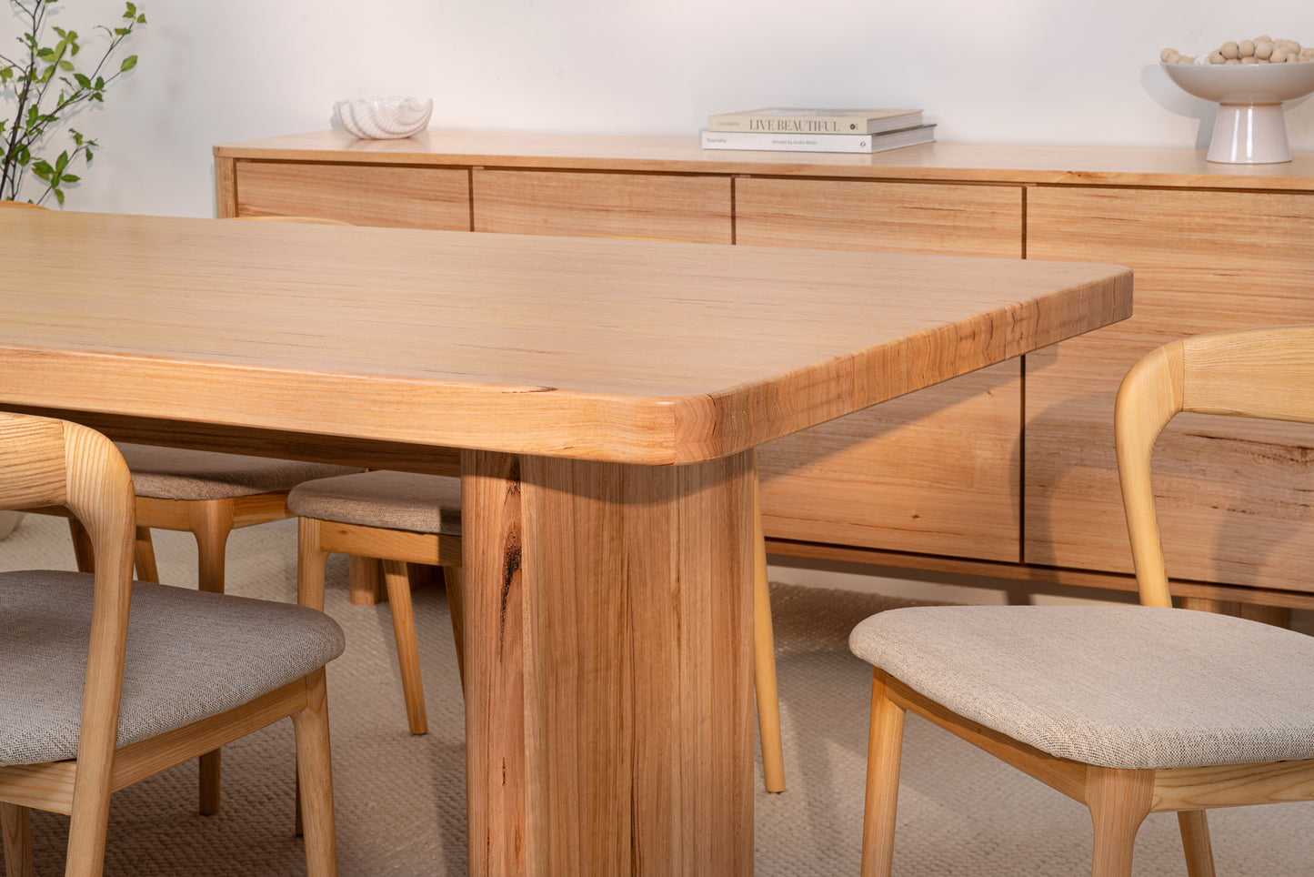 Marlow Vic Ash Feature Grade Dining Table