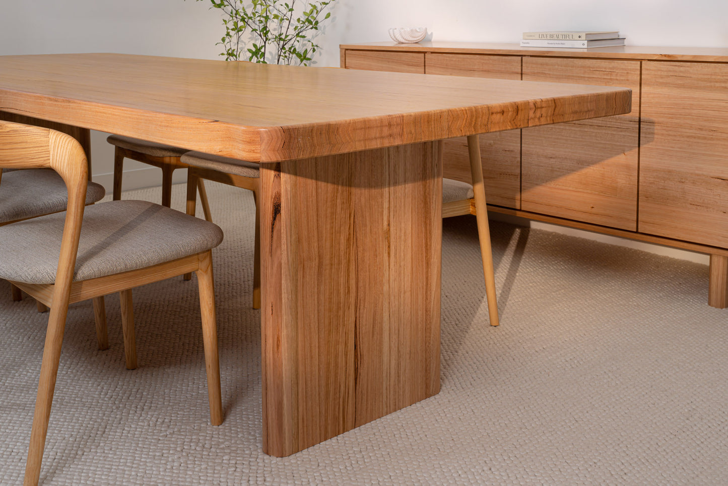 Marlow Vic Ash Feature Grade Dining Table