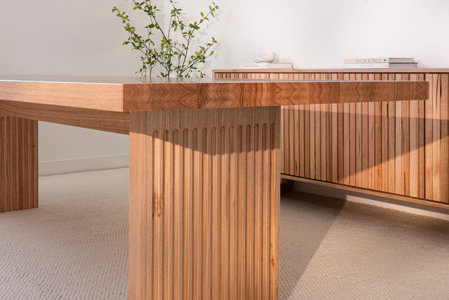 Hermes Vic Ash Signature Dining Table