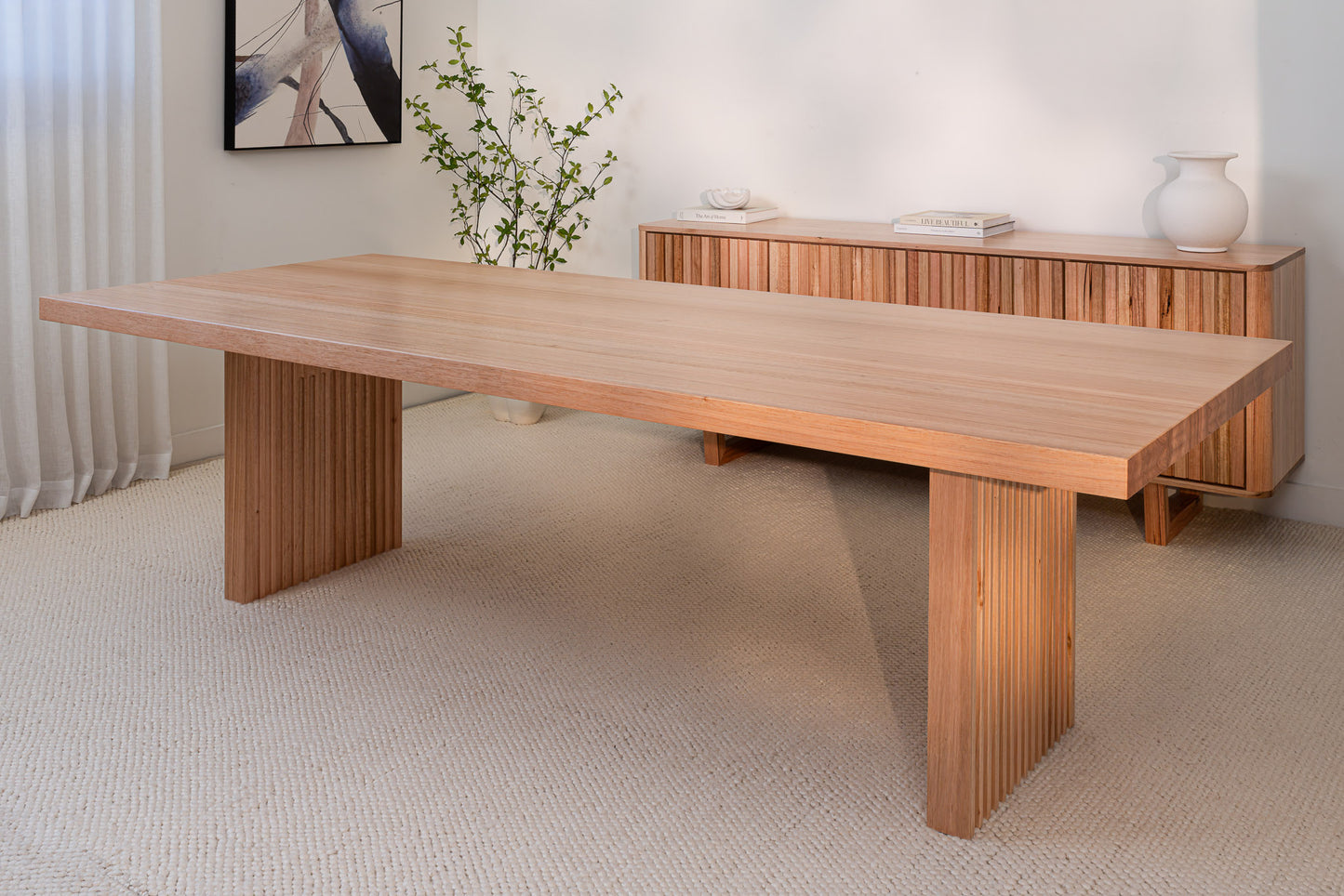 Hermes Vic Ash Signature Dining Table