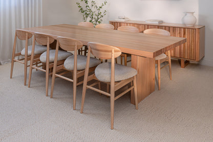 Hermes Vic Ash Signature Dining Table