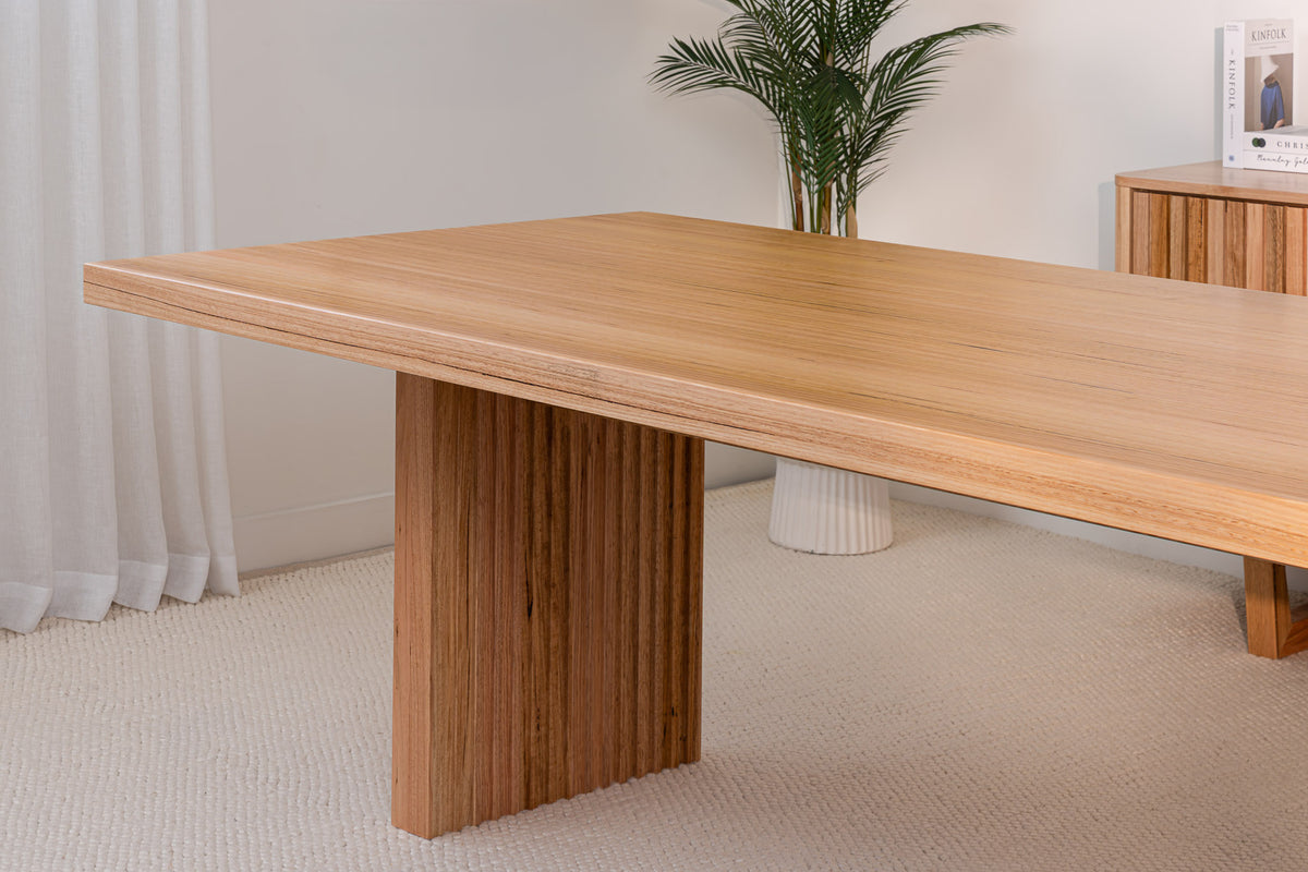 Hermes Vic Ash Feature Grade Dining Table