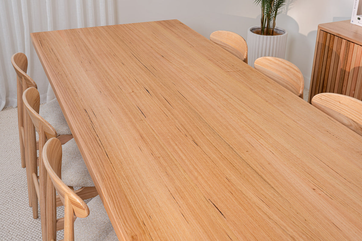 Hermes Vic Ash Feature Grade Dining Table