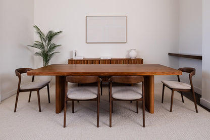 Hermes Curve Blackwood Heritage Dining Table