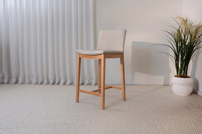 Taba Leather Barstool