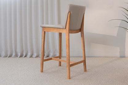 Taba Leather Barstool