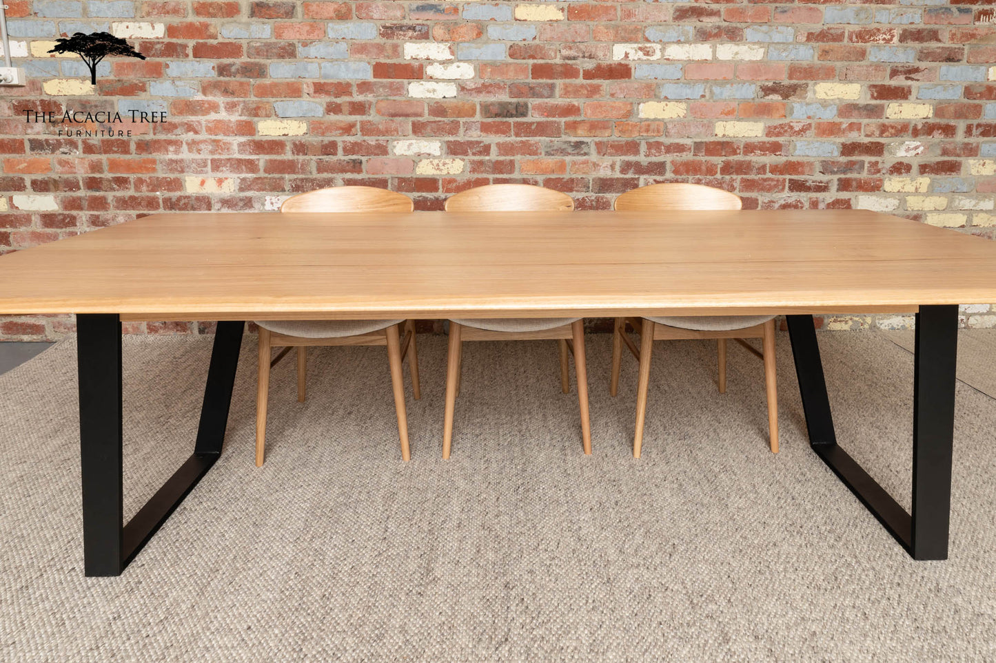 Dante Solid Australian Messmate Hardwood Dining Table