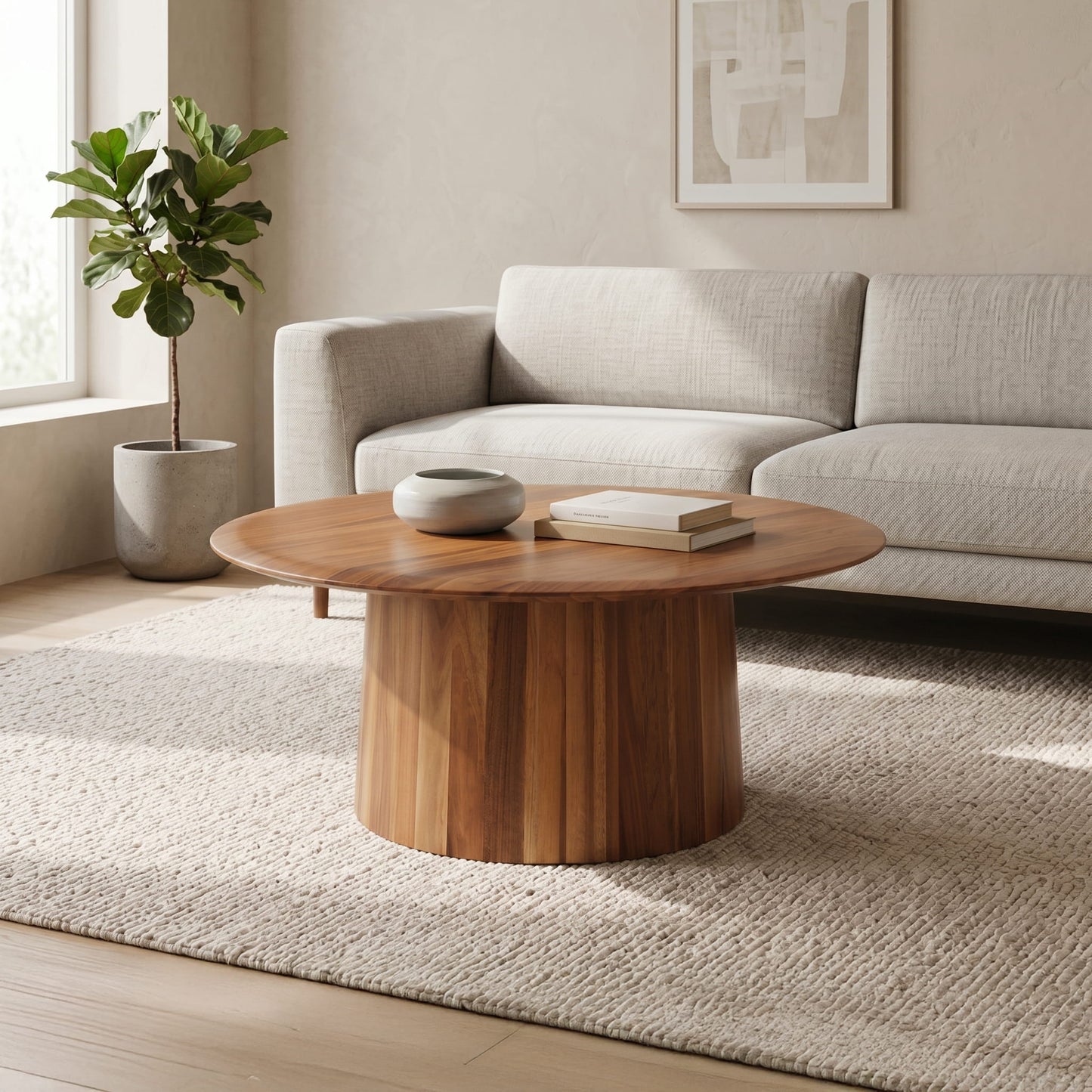 Doran Blackwood Round Coffee Table