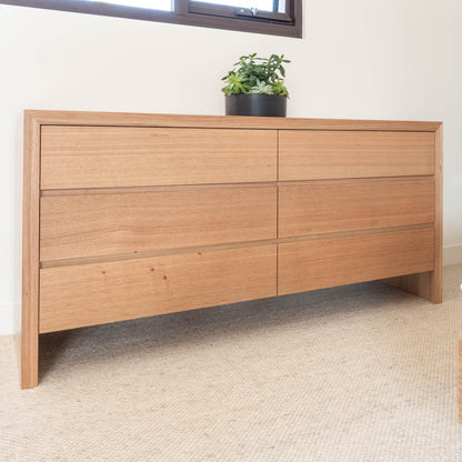 Zion 6 Drawer Dresser - Made in Australia