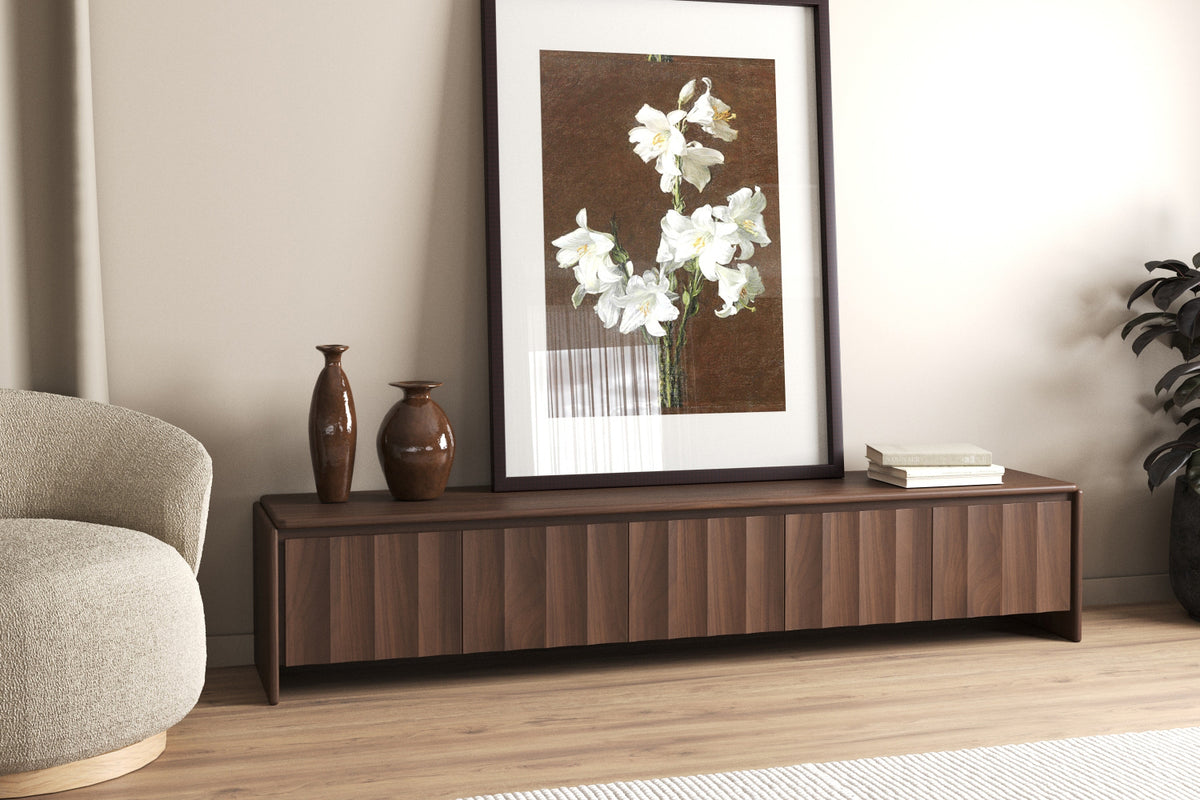 Brooklyn Walnut Entertainment Unit