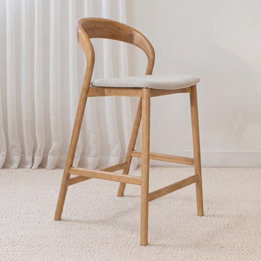 Freya American Oak Barstool
