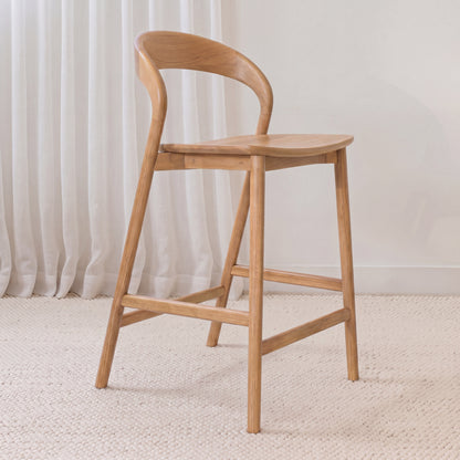 Freya American Oak Barstool