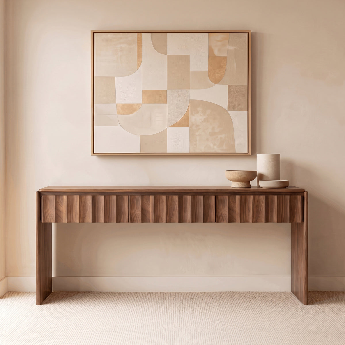 Brooklyn Walnut Hall Table