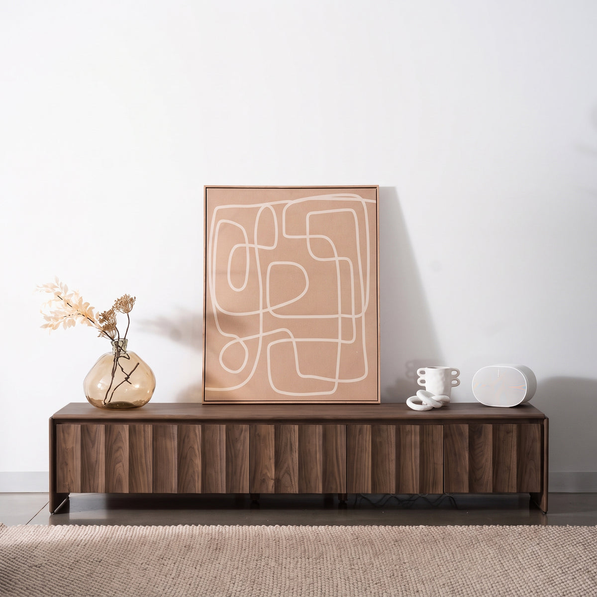 Brooklyn Walnut Entertainment Unit