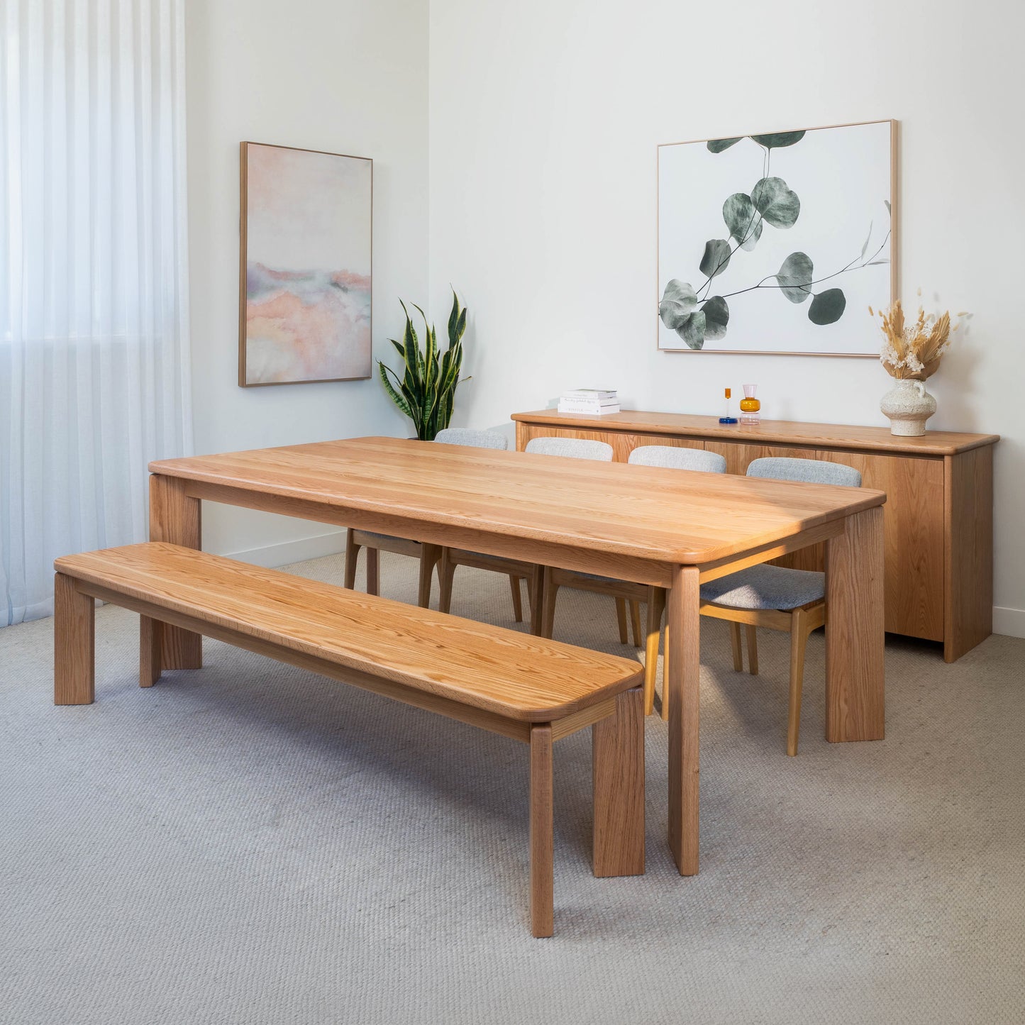 Genesis American Oak Bench Seat