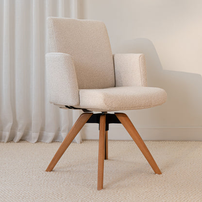 Hygge Swivel Upholstered Dining Chair