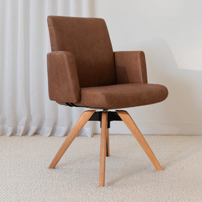 Hygge Swivel Upholstered Dining Chair