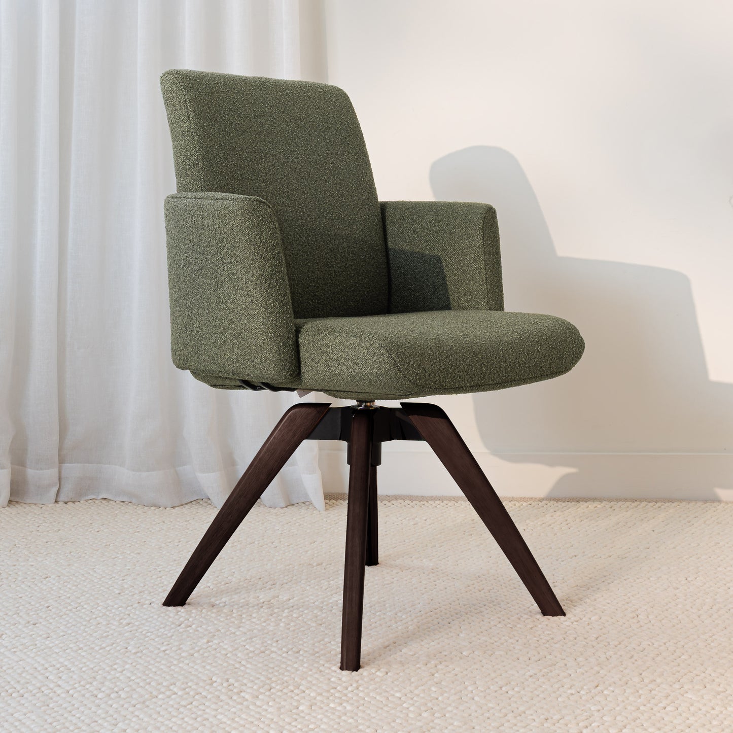 Hygge Swivel Upholstered Dining Chair