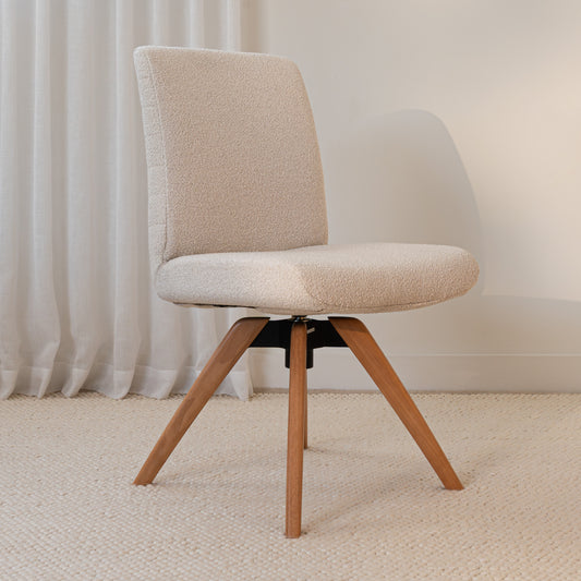 Aspen Swivel Upholstered Dining Chair