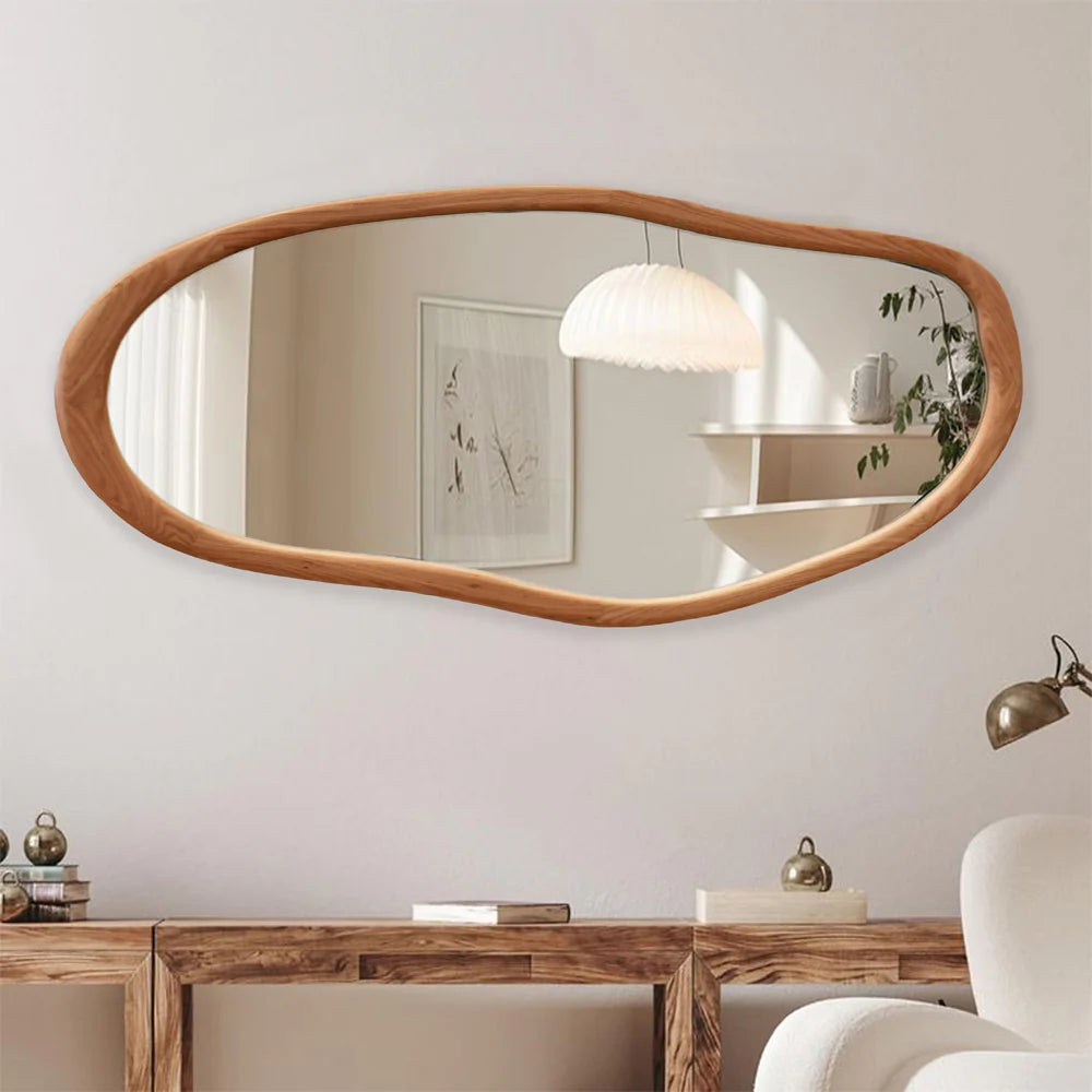 Clara Solid American Oak Mirror