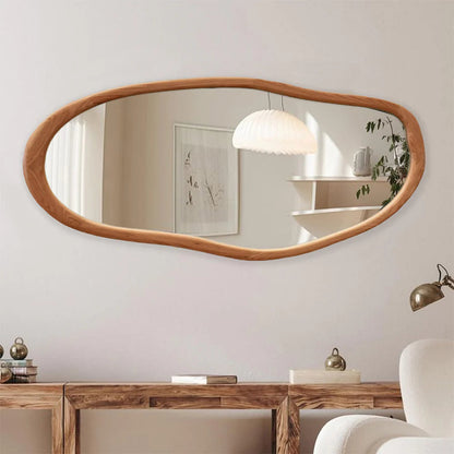 Clara Solid American Oak Mirror