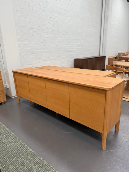 Ex Demo Achilles American Oak Sideboard & Buffet - Brisbane Showroom