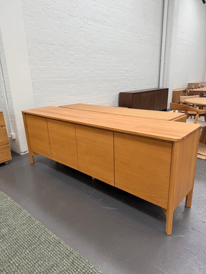 Ex Demo Achilles American Oak Sideboard & Buffet - Brisbane Showroom