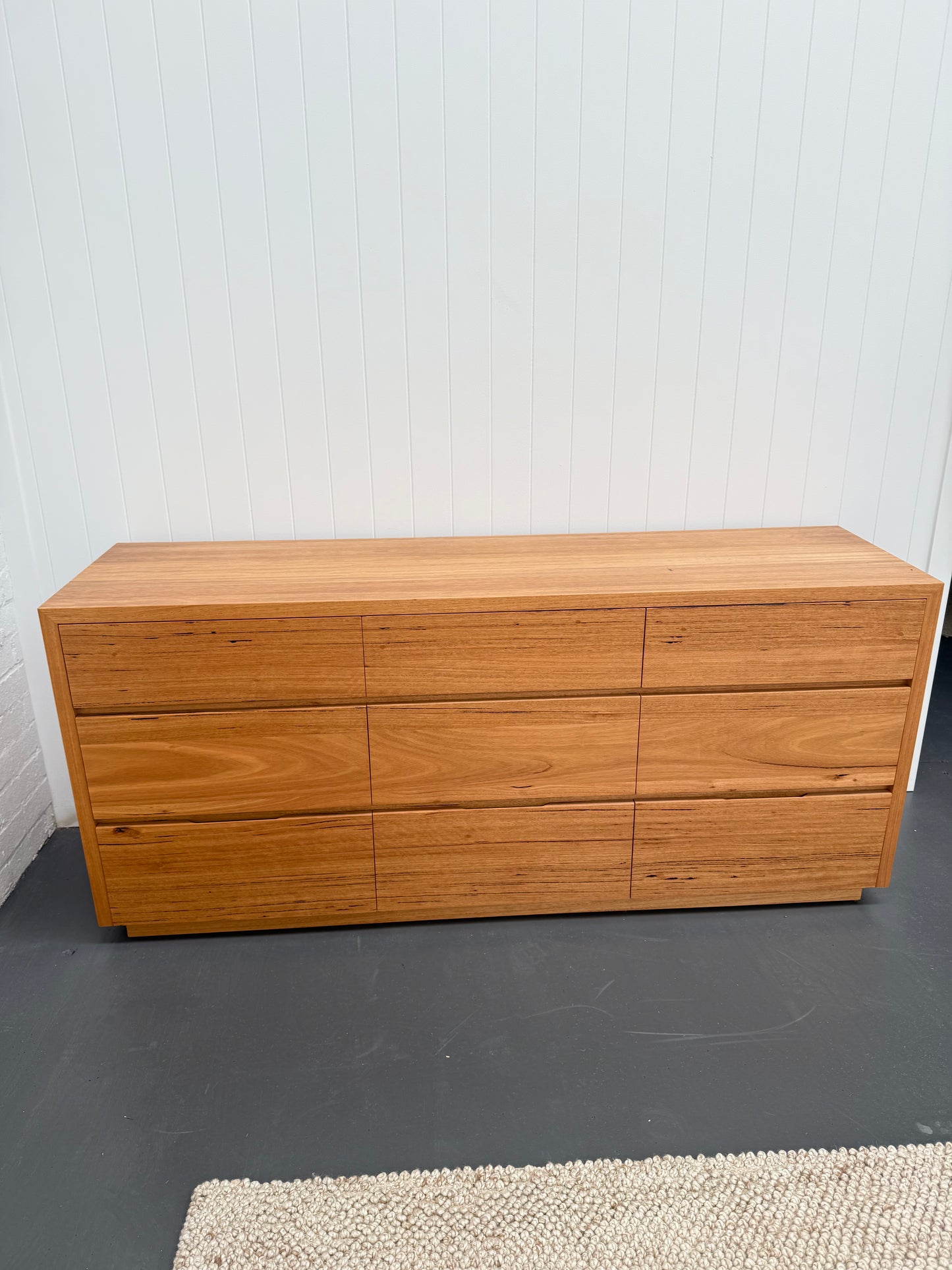 Ex Demo 9 Drawer Cape Town Messmate Dresser - Brisbane Showroom