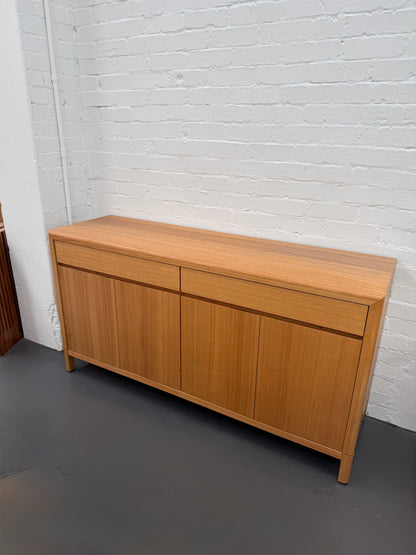Ex Demo 1.6m Yakka Tasmanian Oak Feature Grade Sideboard & Buffet - Brisbane Showroom