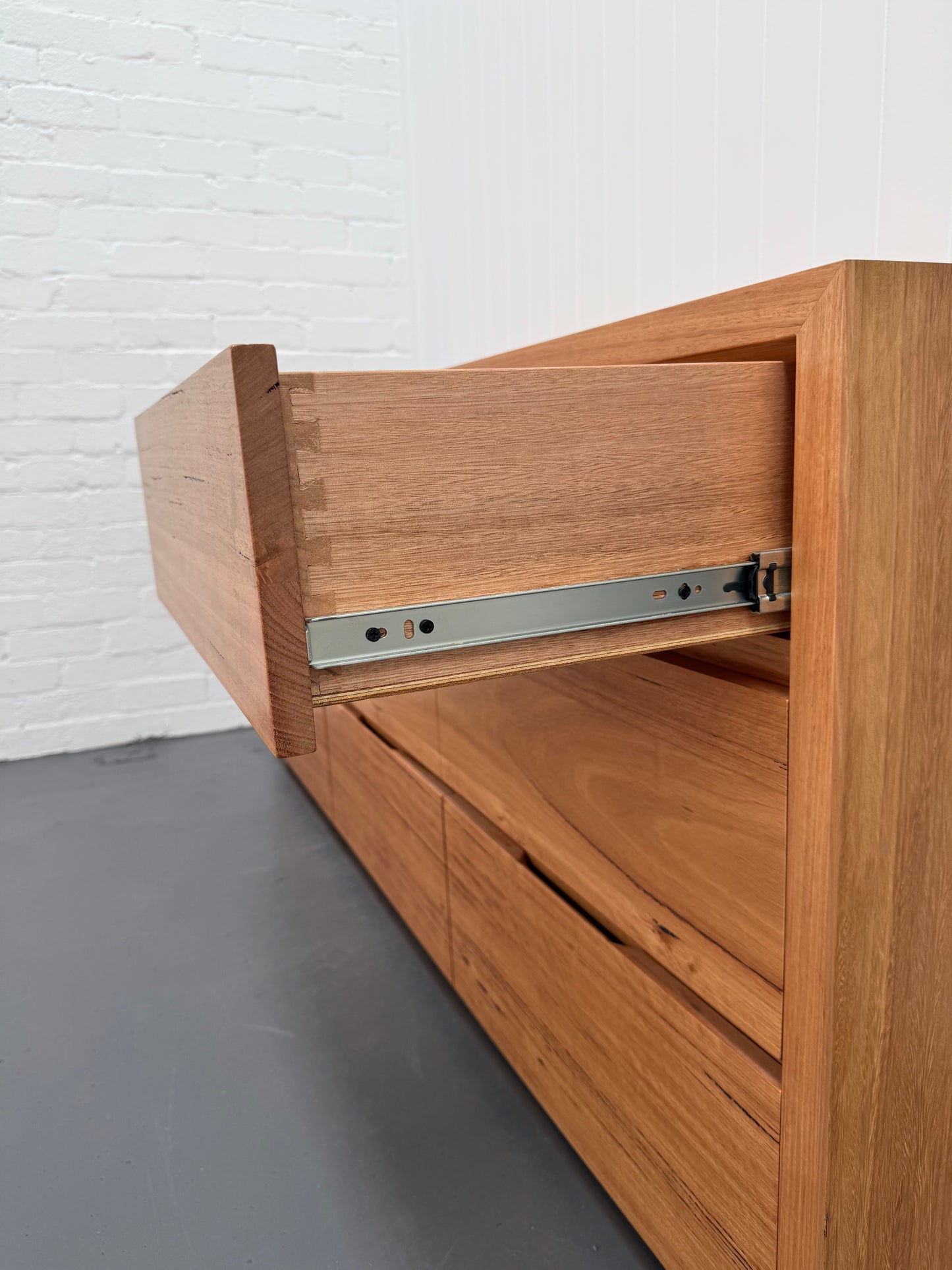 Ex Demo 9 Drawer Cape Town Messmate Dresser - Brisbane Showroom