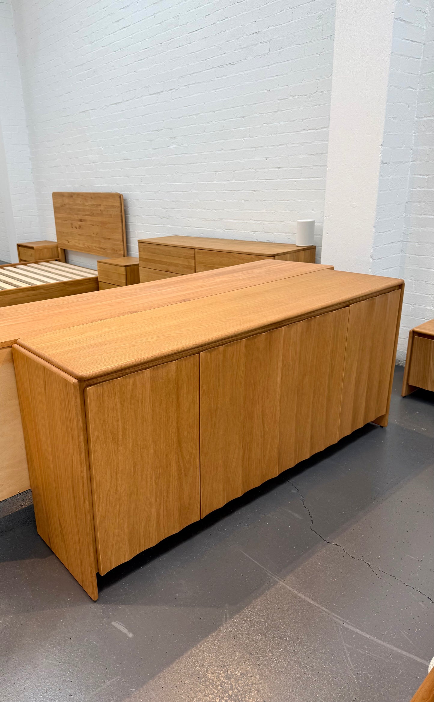 Ex Demo Brooklyn American Oak Sideboard & Buffet 1.8m - Brisbane Showroom