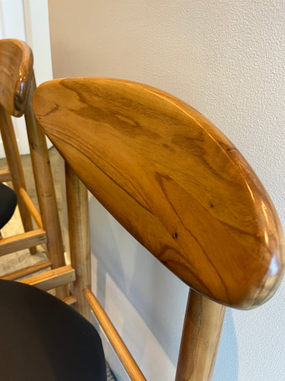 Ex Demo Solara Solid Hardwood Dining Chair set of 2